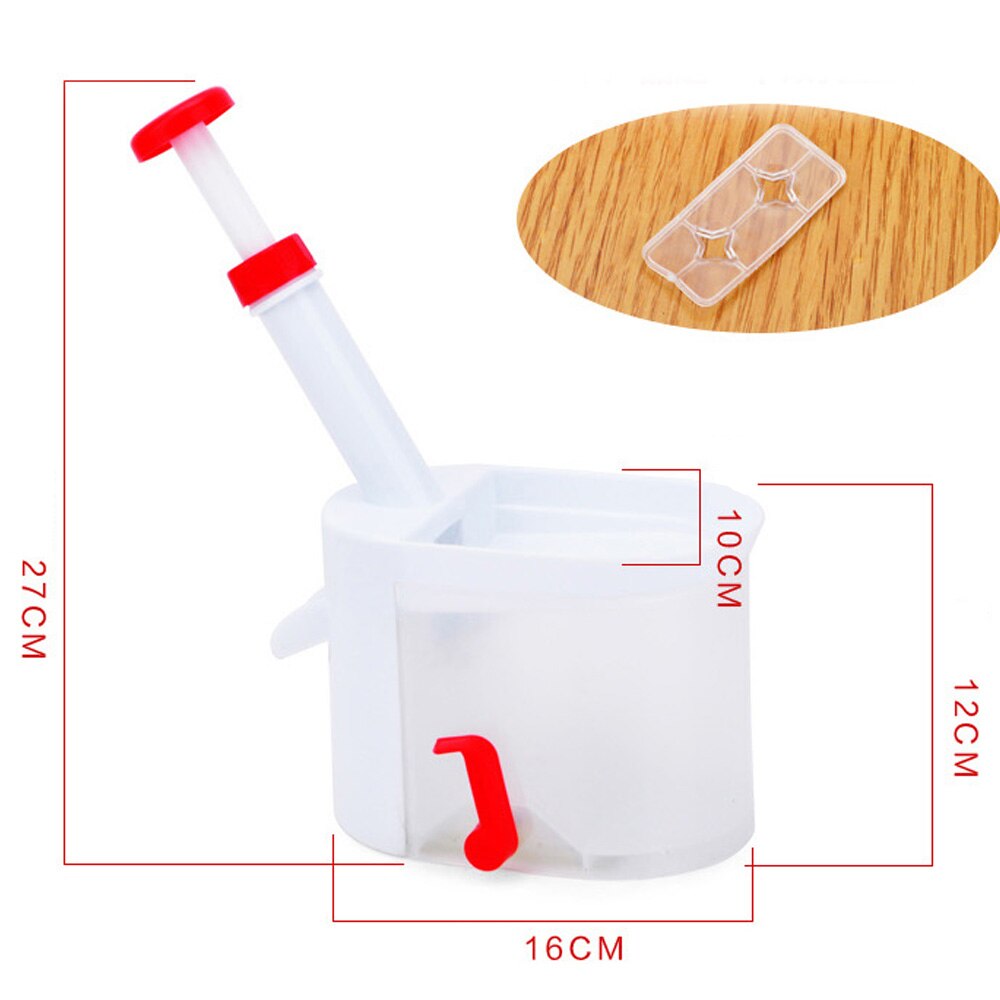 Novelty Super Cherry Pitter Stone Corer Remover Machine Cherry Corer With Container Kitchen Gadgets Tool