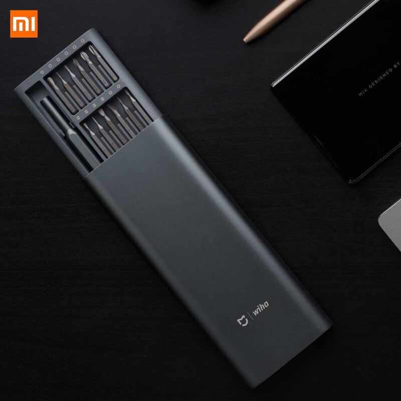 Xiaomi Mijia Wiha ScrewDriver 24 in 1 Precision Kit 60HRC Magnetic Bits Xiomi Home Kit Repair Tools For Smart Home