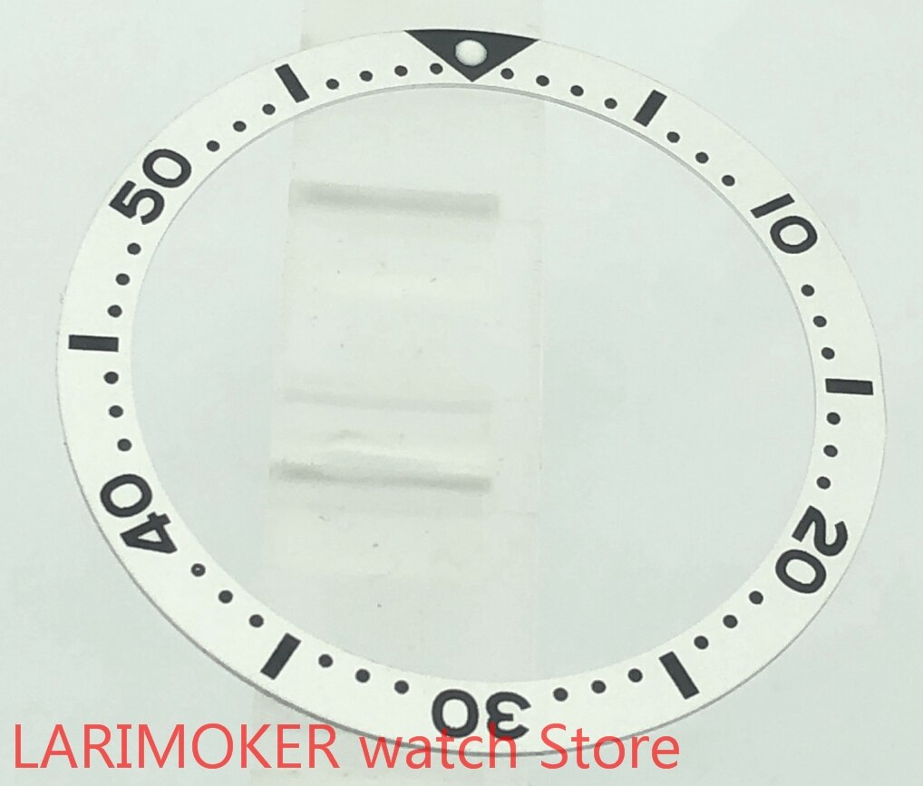 The watch white bezel 39 mm for 45 mm case automatic movement men’s watches