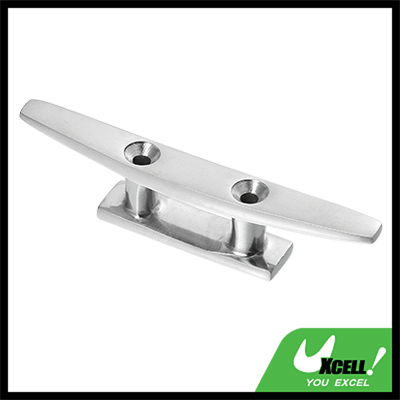 UXCELL 4-6 Inch 100-150mm Rvs Boot Vlaggenmast Cleat Hook Deck Cleats Touw Cleat Handvat Universeel voor Marine Boot