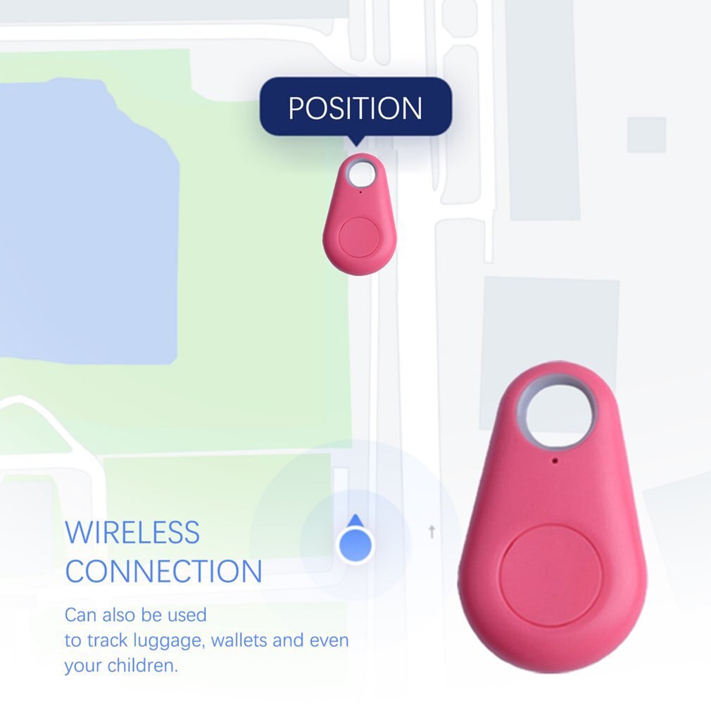 Bluetooth Key Finder Smart Anti-Lost Device Anti-Lost Keychain Mobile Phone Lost Alarm Bi-Directional Finder Anti-Lost Artifact