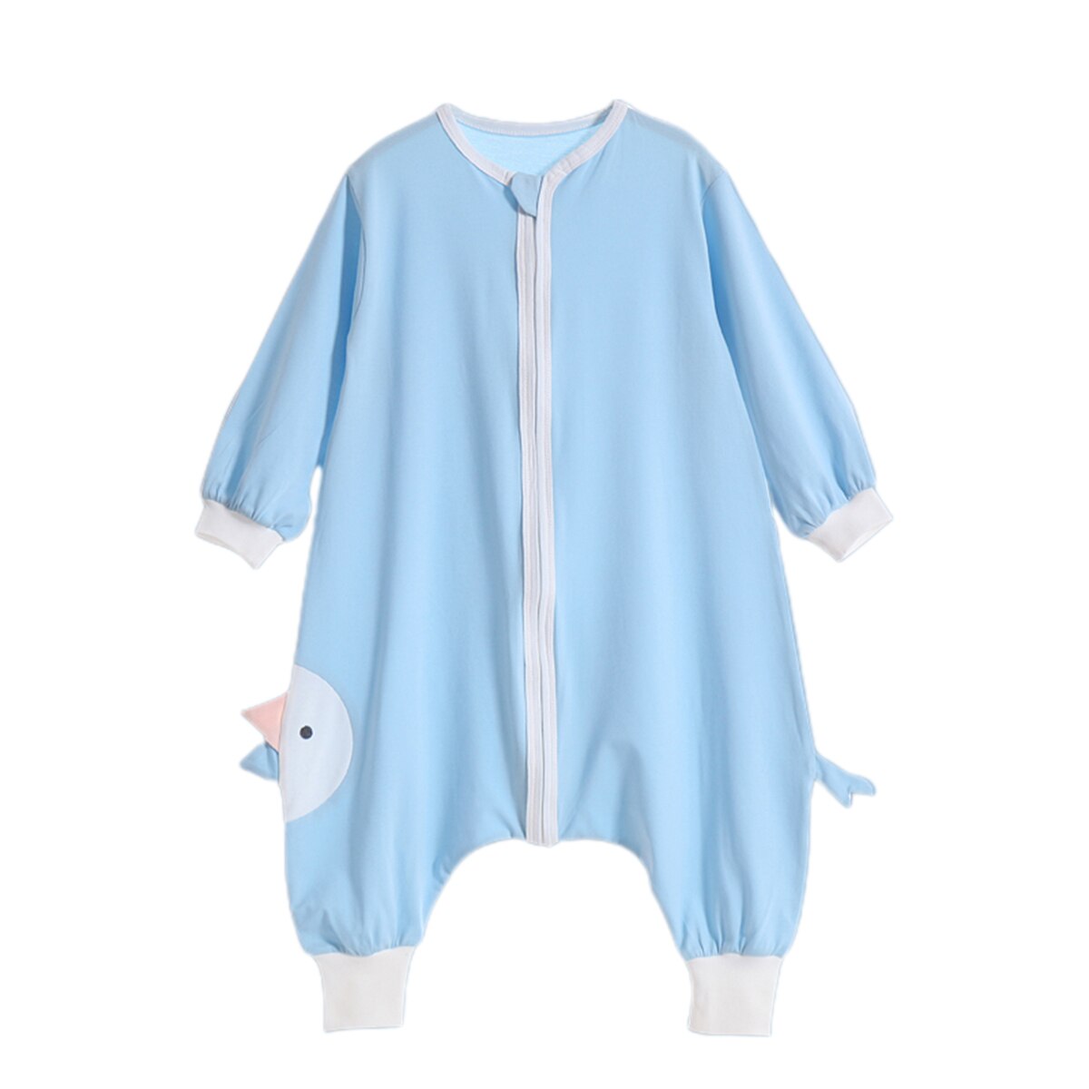Zomer Baby Cartoon Katoenen Pyjama Slaapzak Voor Baby Jongen Meisje Koele Gevoel Dunne Wearable Deken Met Benen: B / 80