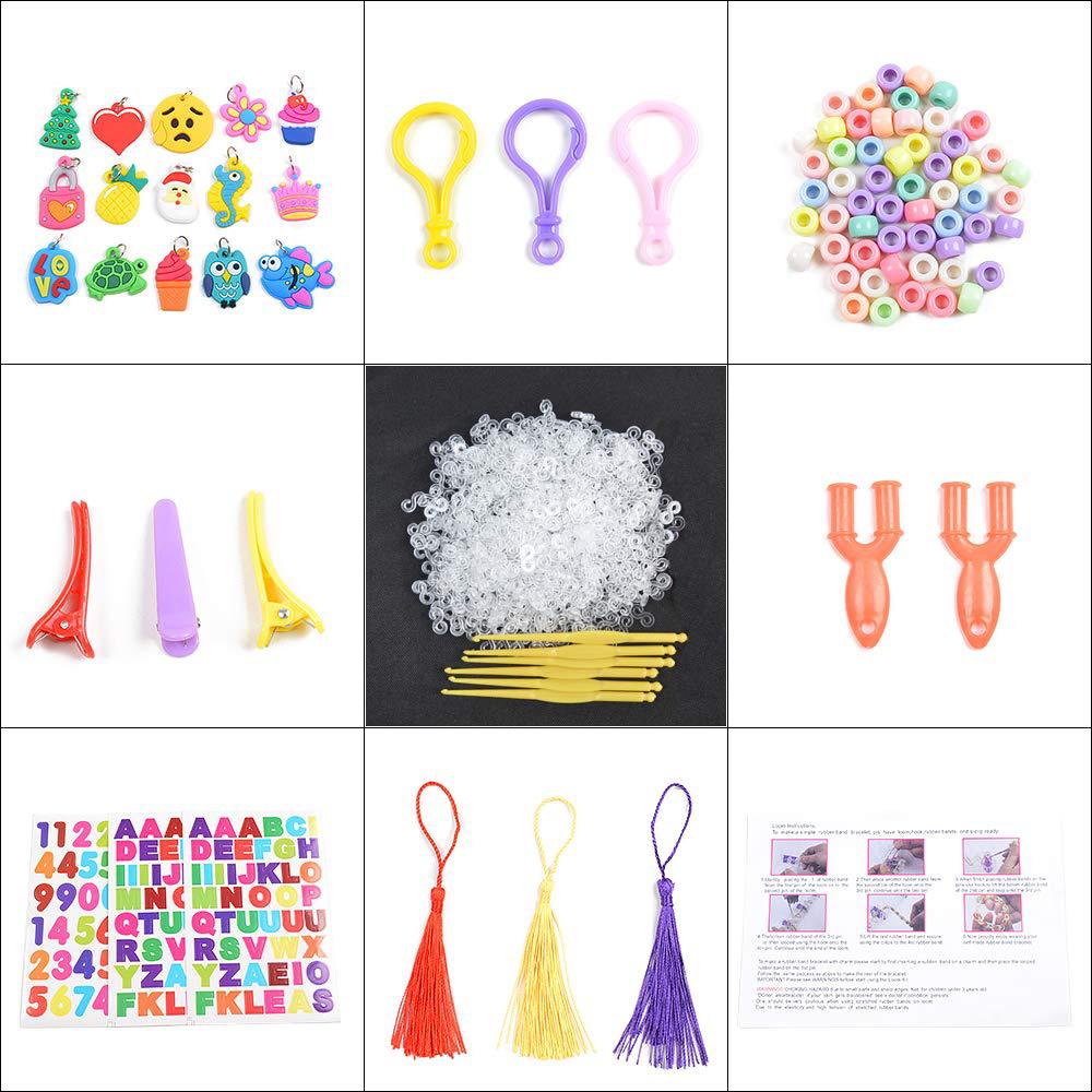 Retail Rianbow Diy Speelgoed Elastiekjes Armband Voor Kinderen Haar Rubber Loom Bands Refill Rubber Band Maken Geweven Armband Diy