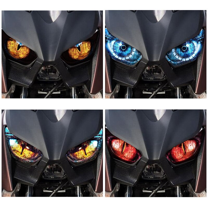 Accesorios para motocicleta, pegatina de protección para Faro, pegatina de linterna para Yamaha Xmax 300 Xmax 250
