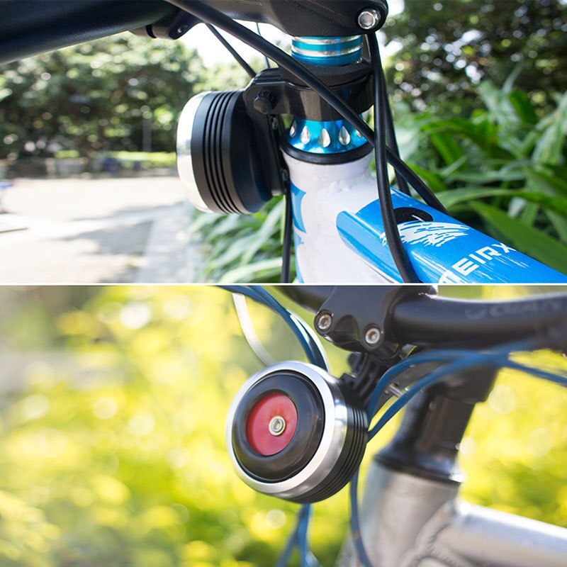 USB Charging 1300 mAh Bicycle Bell Electric Horn With Alarm Loud Sound for M365 MTB Bike Handlebar Safety Anti-theft Alarm