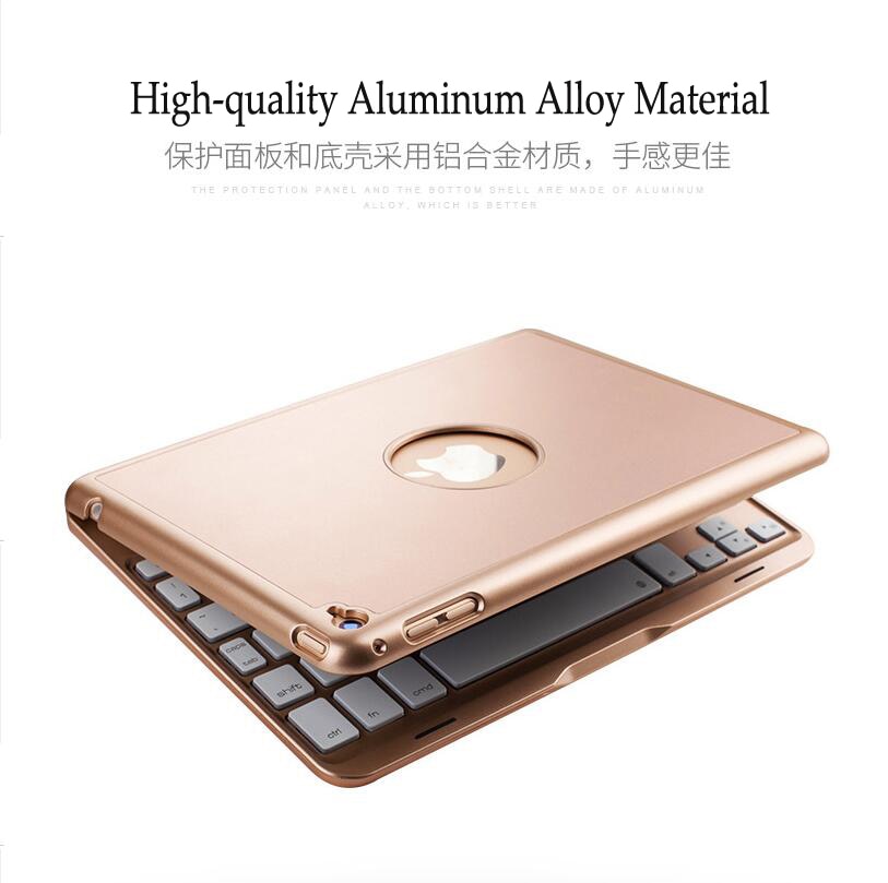 Für iPad 10,2 Hintergrundbeleuchtung Drahtlose Bluetooth Tastatur fallen Für iPad 10,2 Zoll Tablette Aluminium Legierung Stand Abdeckung + Stift