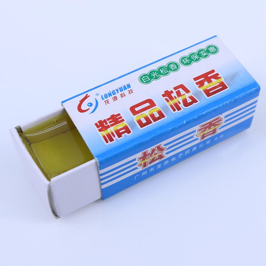 YuXi aditivos de soldadura de aceite de colofonia de alta pureza, herramientas de soldadura de flujo de soldadura, pasta de cartón, colofonia de hierro eléctrico, colofonia sólida