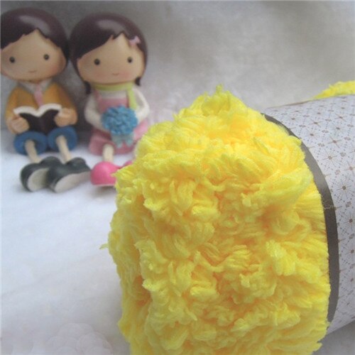 Crochet Yarn DIY Knitting Cashmere Yarn Soft Warm Baby Yarn For Hand Knitting Supplies Hand- Wool Coral Cashmere Plush: 10