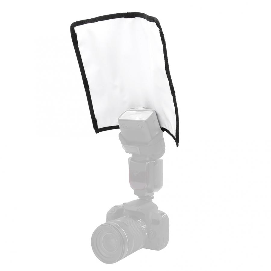 Universele opvouwbare flitsreflector flitssoftbox diffuser speedlite fotografie reflector voor camera's diffusor flitser