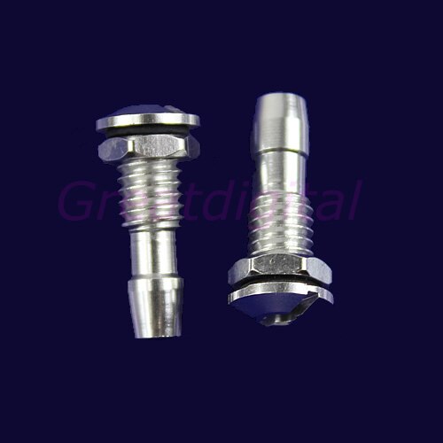 1 par de roscas de aluminio para agua con tornillos de amarre para barco RC M6 Bonitos