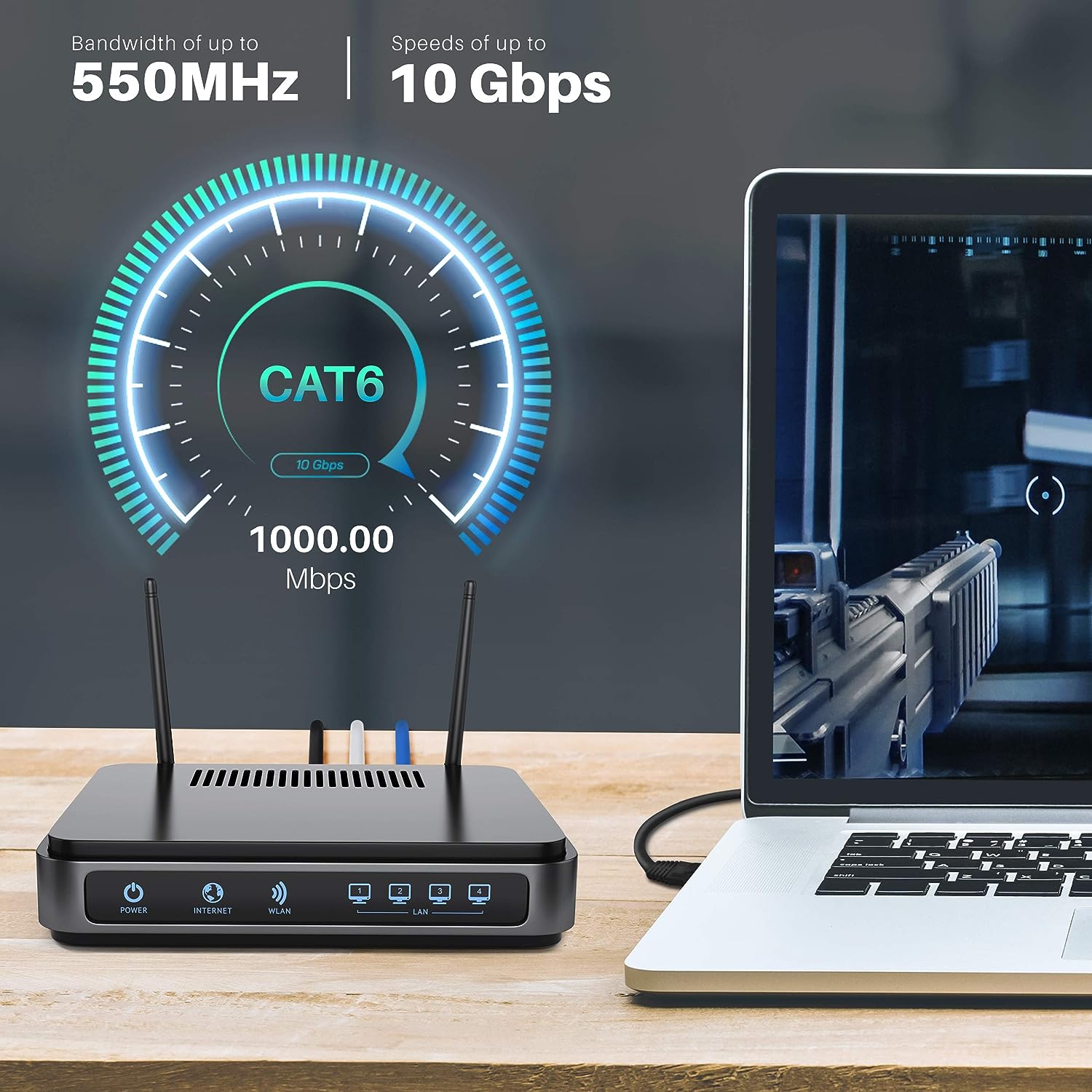 Ethernet Cable Cat6 Lan Cable UTP RJ45 Network Jumper 10m 15m for PS PC Internet Modem Router Cat 6 Network Cable Ethernet