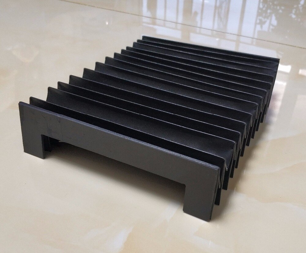 U Type machine tools protection bellows, Inside:120x22,Outside:160x42,Lmax: 400mm