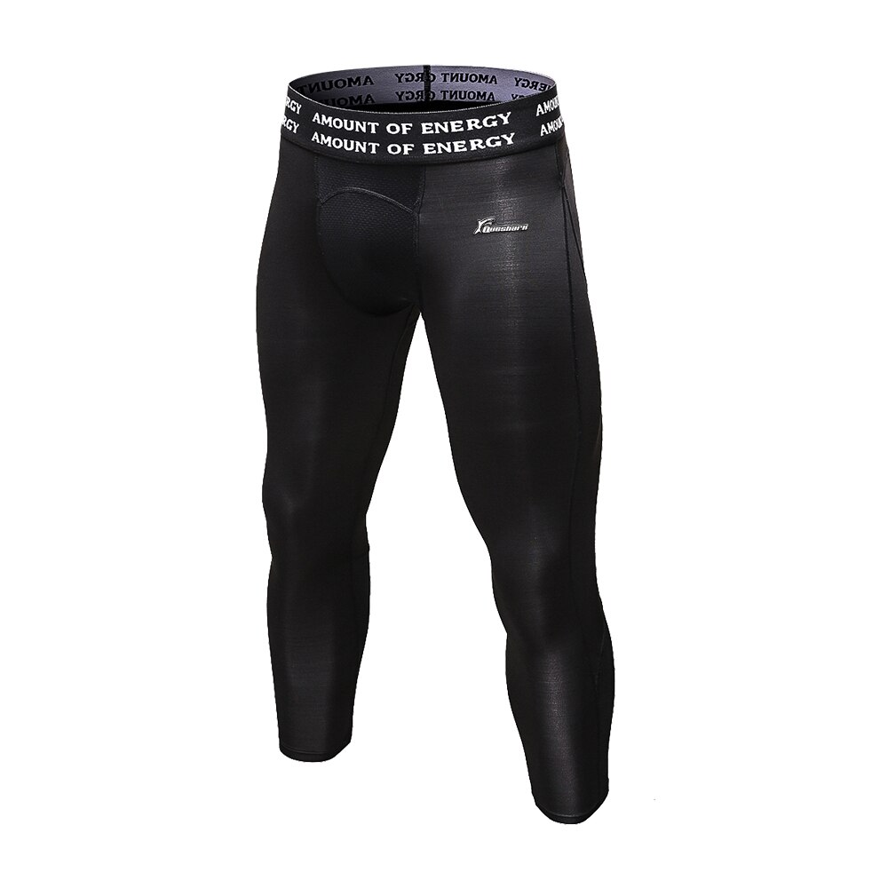 Pantalones secos rápidos para hombre, mallas para correr, entrenamiento Fitness, pantalones de entrenamiento, ropa de compresión para gimnasio, pantalones de chándal para correr ajustados: B / XXL