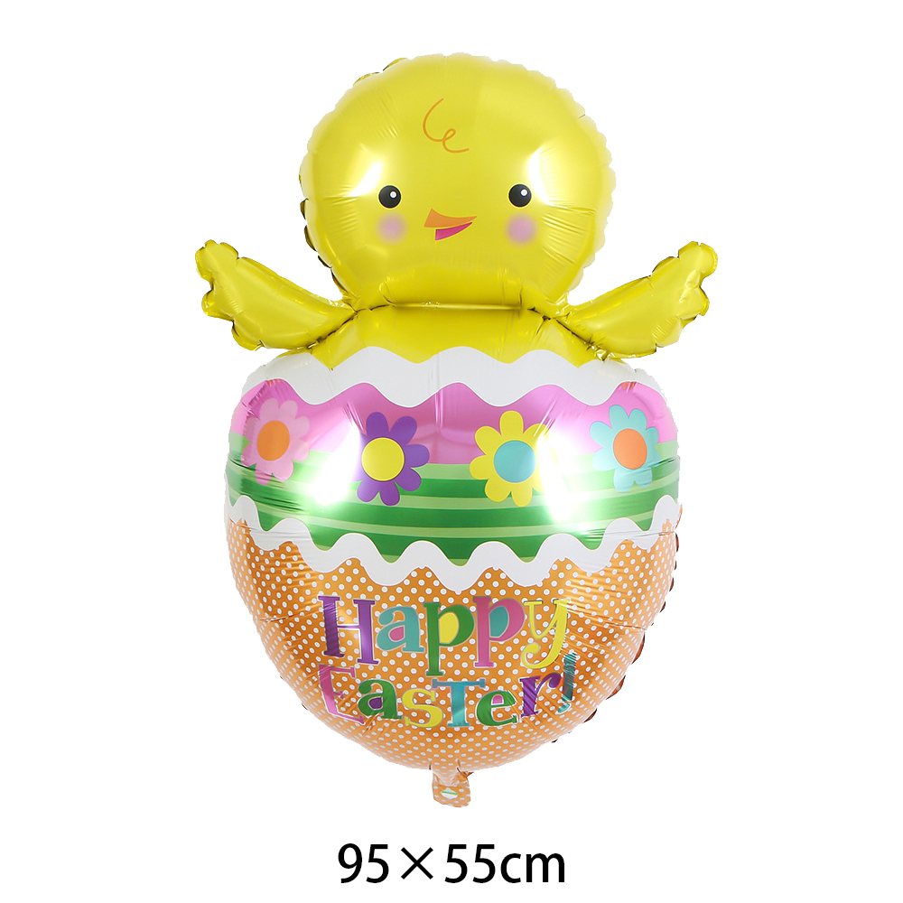 Pasen Folie Opblaasbare Bunny Ballon Staande Bunny Ballon Konijn Vormige Ballonnen voor Indoor Outdoor Yard Kids Pasen Speelgoed Decor