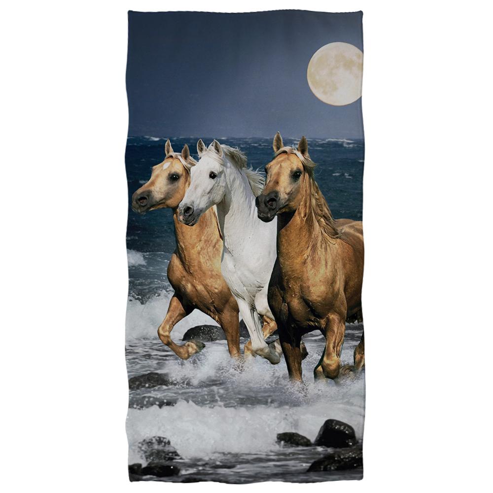 3d Horse Printed Quick-drying Towel for Travel Camping Beach Beauty Gym Microfiber Sport Towels Soft Face Hand Bath Car Towel: YY0817 / 75x35cm-Z30