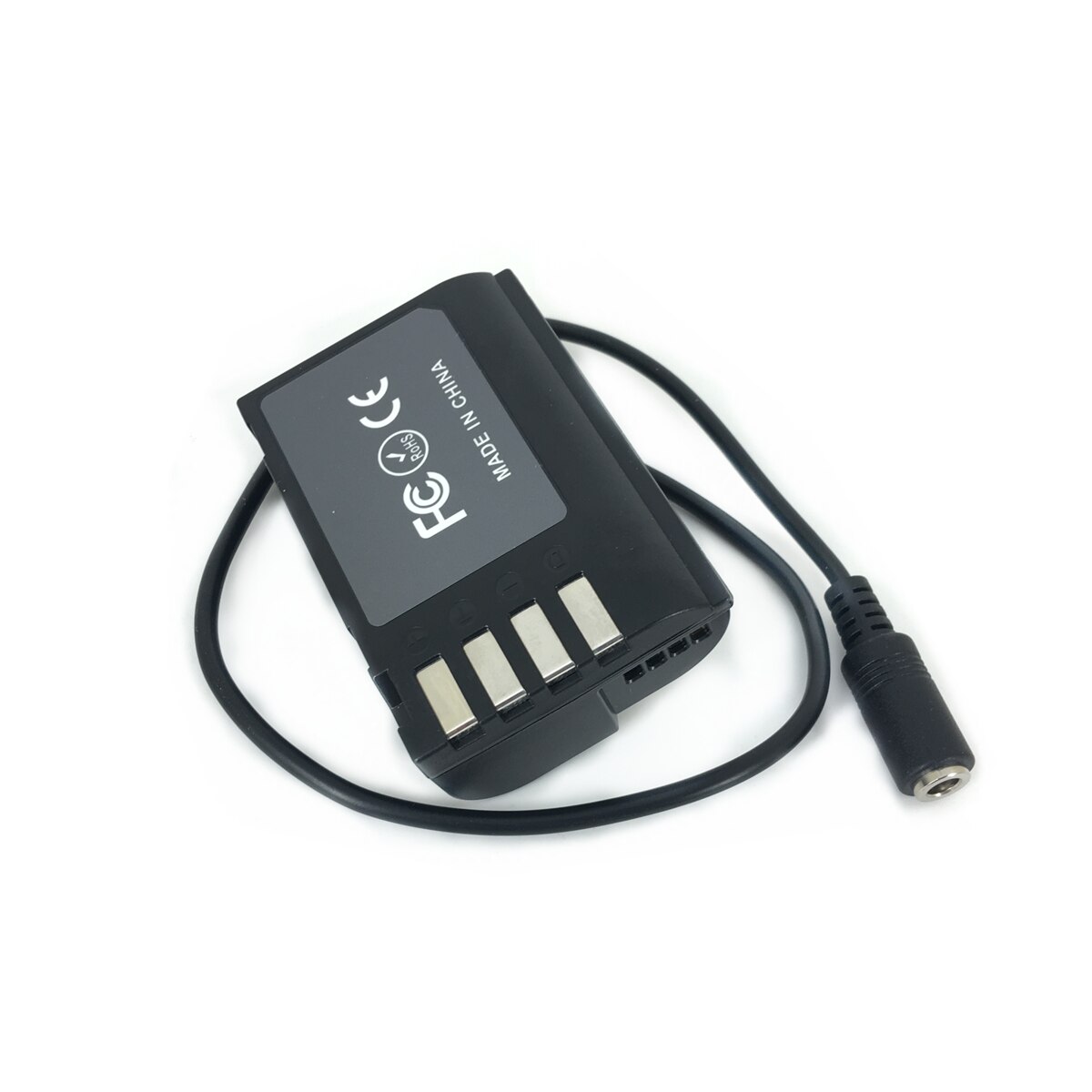 Blk 22 dummy batteri dc kobling adapter udskift dmw dcc 17 til panasonic lumix  s5 dc-s5 dc-s5k kamera