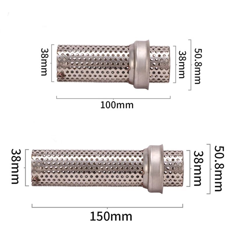 Silenciador de escape Universal para motocicleta, silenciador DB, eliminador de sonido y ruido, malla DB, 51MM