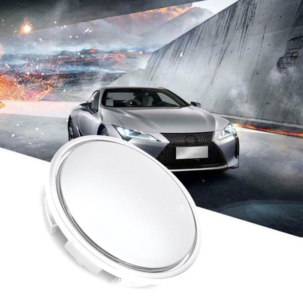 1P universel 65mm Chrome voiture roue capuchon central pneu CC couverture jante Passat plastique pour Magotan moyeu Sagitar bouchon ABS U5D9