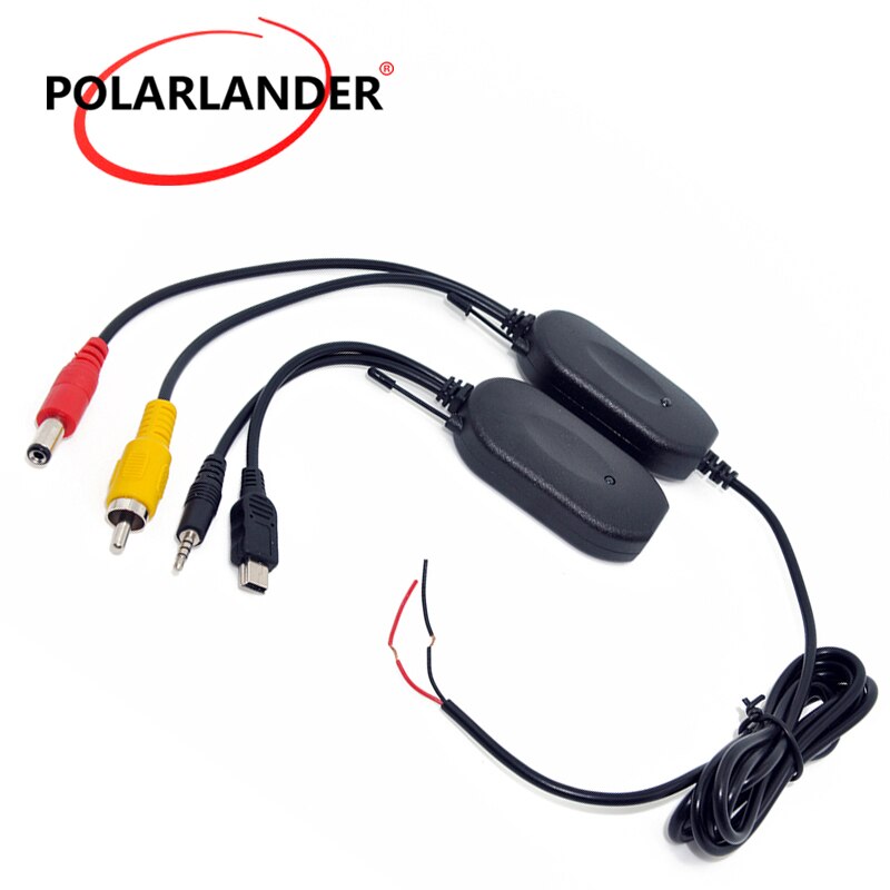 migliore Qualità per la vendita 2.4g senza fili trasmettitore ricevitore senza fili per il GPS per auto portatile di indietro su inversione Videocamera vista posteriore