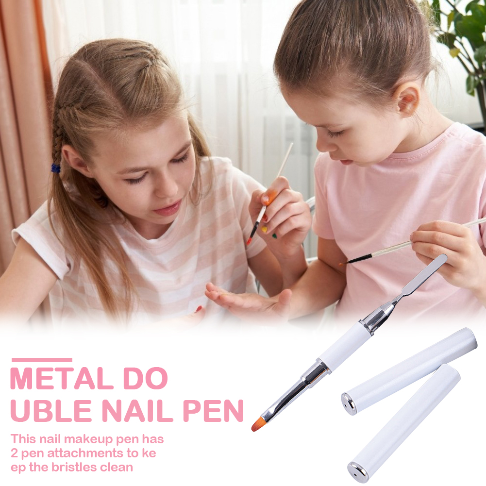 2-In-1 Double-Ended Nail Pen Poly Nail Gel Brush P... – Grandado
