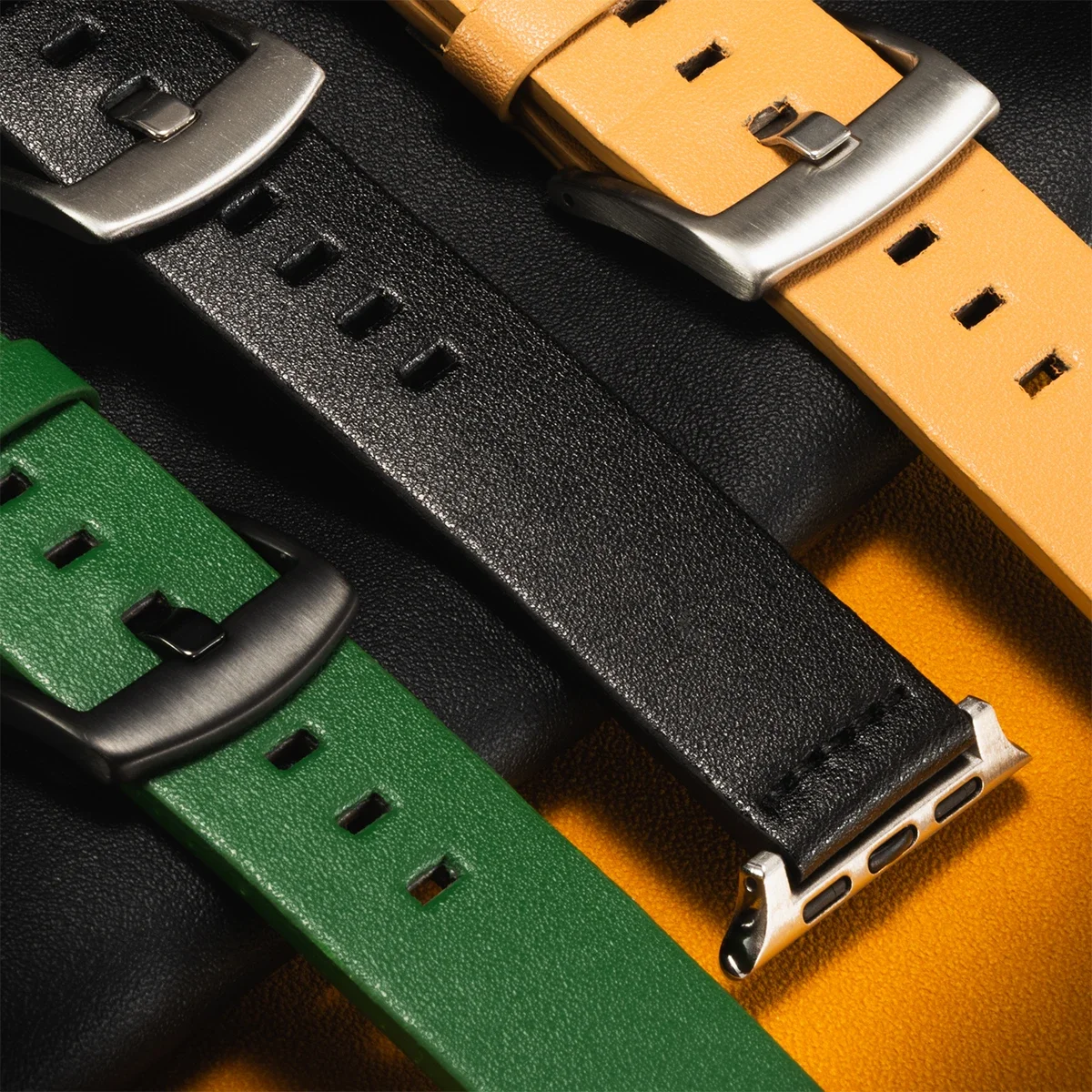 Leren band voor Apple Watch Band Ultra 2 49 mm 46 mm 45 mm 44 mm 42 mm Sport ademende band IWatch-serie 10 9 8 7 6 5 4 SE 3