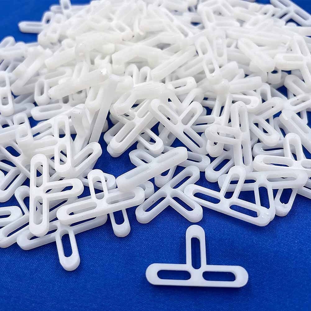 200pc 5mm T Brick Tile Spacers Brick Slips Grouting Plastic For Wall Floor Tiles And Brick Slips