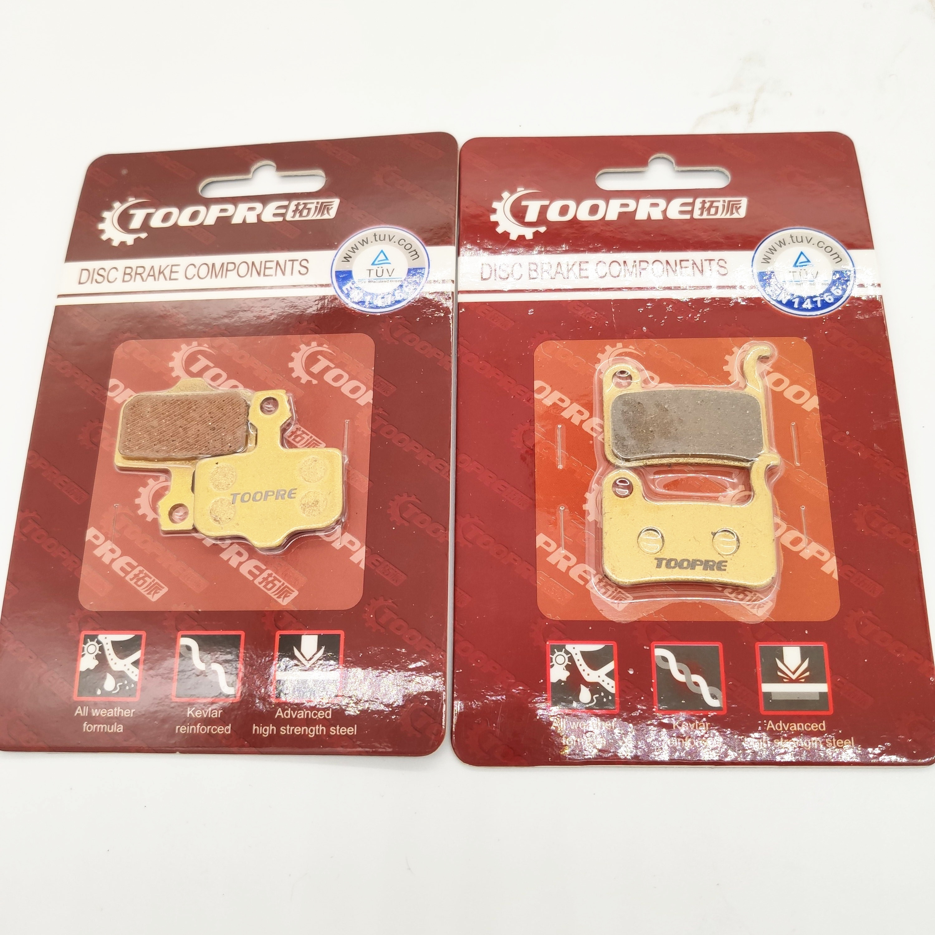 Matel Brake Pad Van Dualtron Elektrische Scooter Upgrade Gold