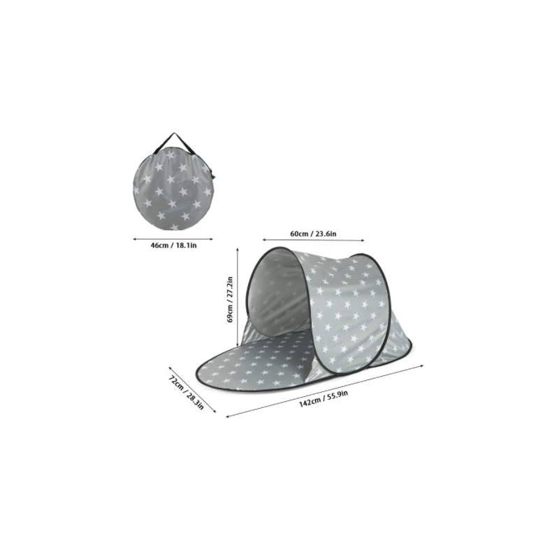 Beach Tent Pop-up Tent Summer Sea Awning Garden Outdoor Camping Waterproof Tent