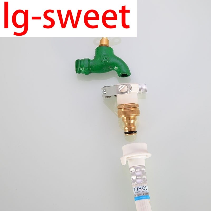 Washing machine kitchen basin faucet connector water pipe car wash water hose transfer interface mouth nipple accessories