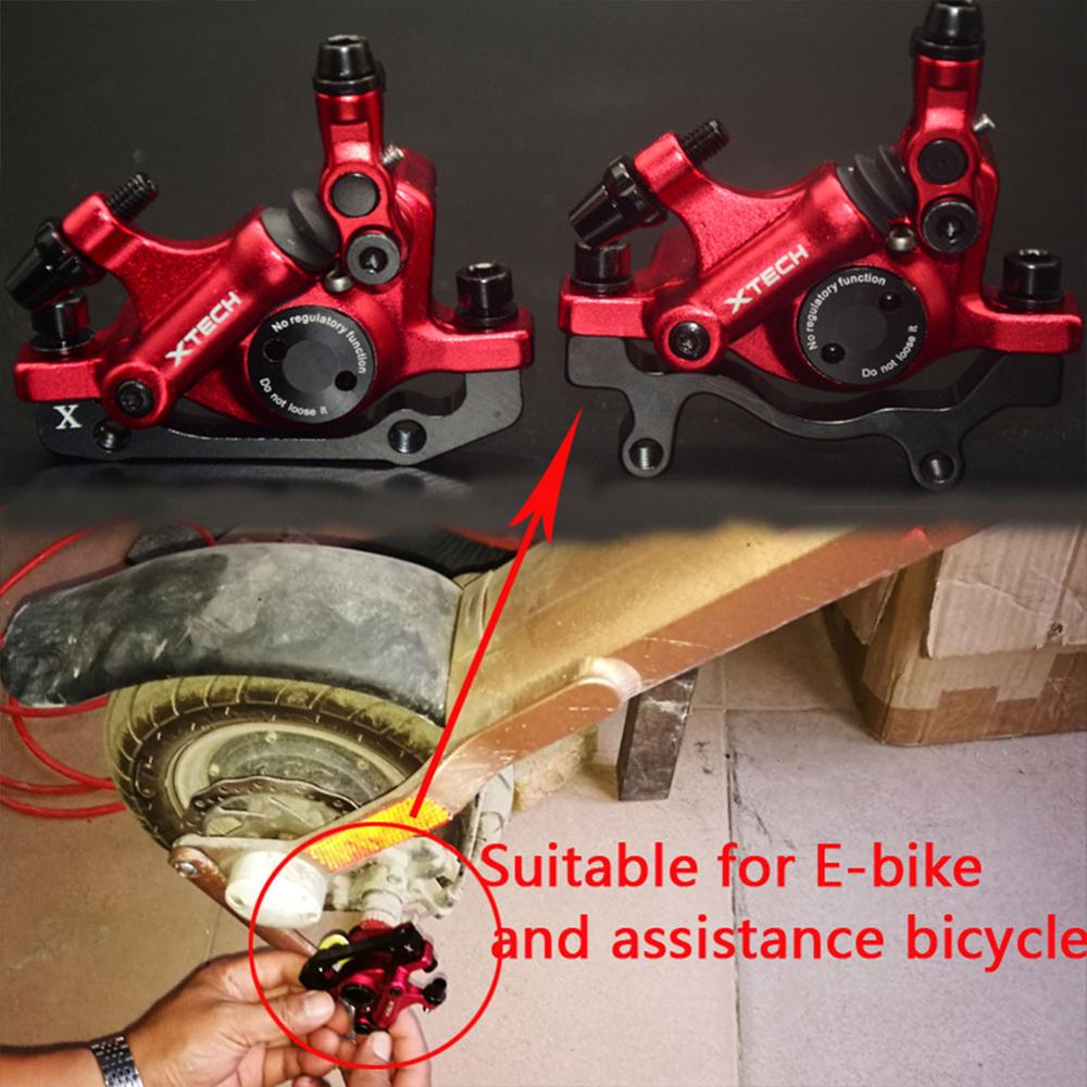 Mountain Bike Disc Brakes Line Pulling Hydraulic Disc Brake Calipers Front & Rear Mountain Bike Disc Brake E-Bike Disc Brake