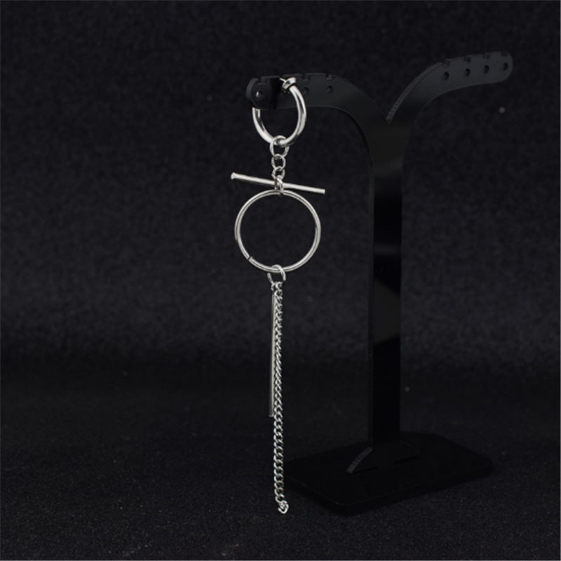 Boucles d'oreilles en acier inoxydable pour hommes/femmes, pendentif étoile lune, pompon Long, unisexe, bijoux Kpop Suga JIMIN, 1 pièce: Couleur or