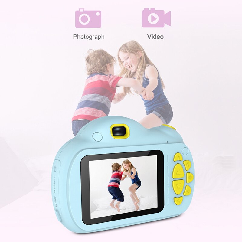 draussen Digitale Mini Kamera freundlicher Karikatur Nette Kamera 2,4 Zoll Fotografie Requisiten Geburtstag DU55