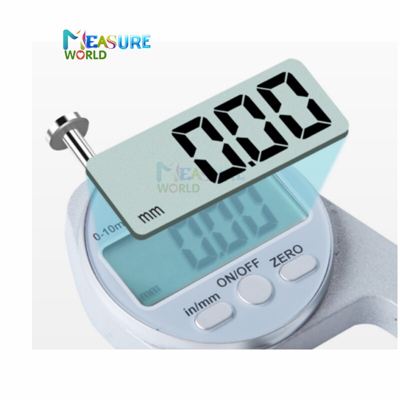 Digital Thickness Gauge Measuring Tools Electronic Thickness Meter Measure Thickness Of Paper Cloth Thin Metal Micrometer 0.01mm