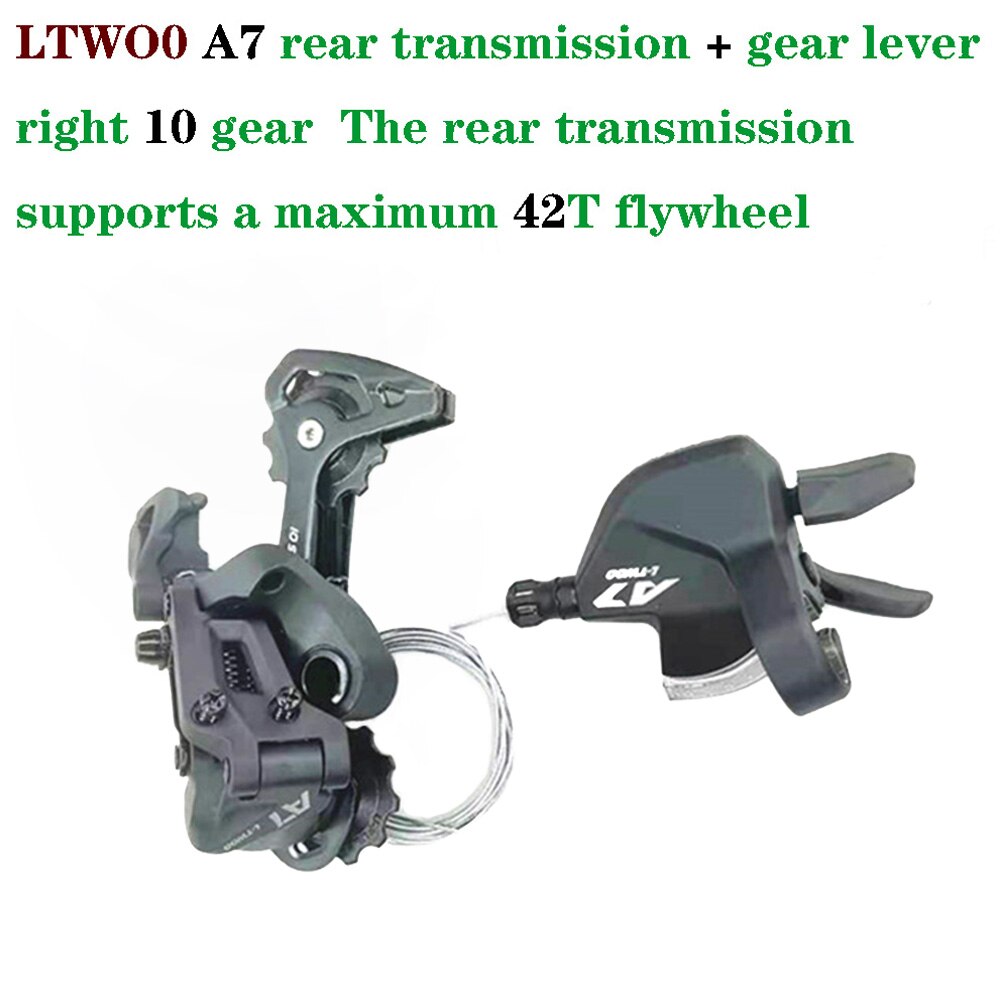 Mountain BikeA7 1X10 10 Speed Derailleurs Trigger Groupset 10s 10v Shifter Lever Rear Derailleur Switches Compatible SRAM and
