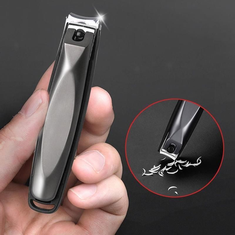 Splash-proof Nail Clippers Profession Nail Toe Clipper Cutter Trimmer Scissor Stainless Steel Fingernail Manicure Pedicure Tools