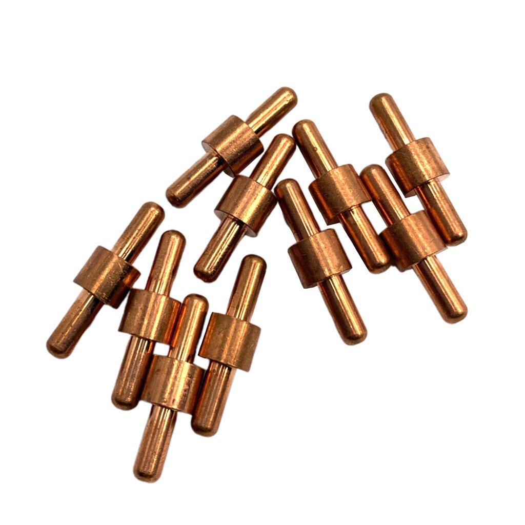 10Pcs Air Plasma Cutting Torch Parts JG 50 Cutting Consumable Parts Set: JG-50 Electrode