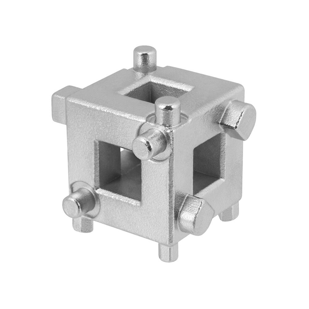 Rear Disc Brake Caliper Piston Rewind/Wind Back Cube Tool 3/8" Drive Tool for Vehicles with 4 Wheel Disc Brakes: Default Title