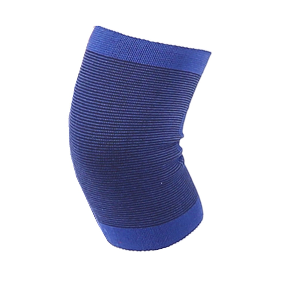 1 Pcs Elastische Knee Blauwe Kniebeschermers Knie Brace Been Artritis Letsel Elastische Bandage Ondersteuning Z0903