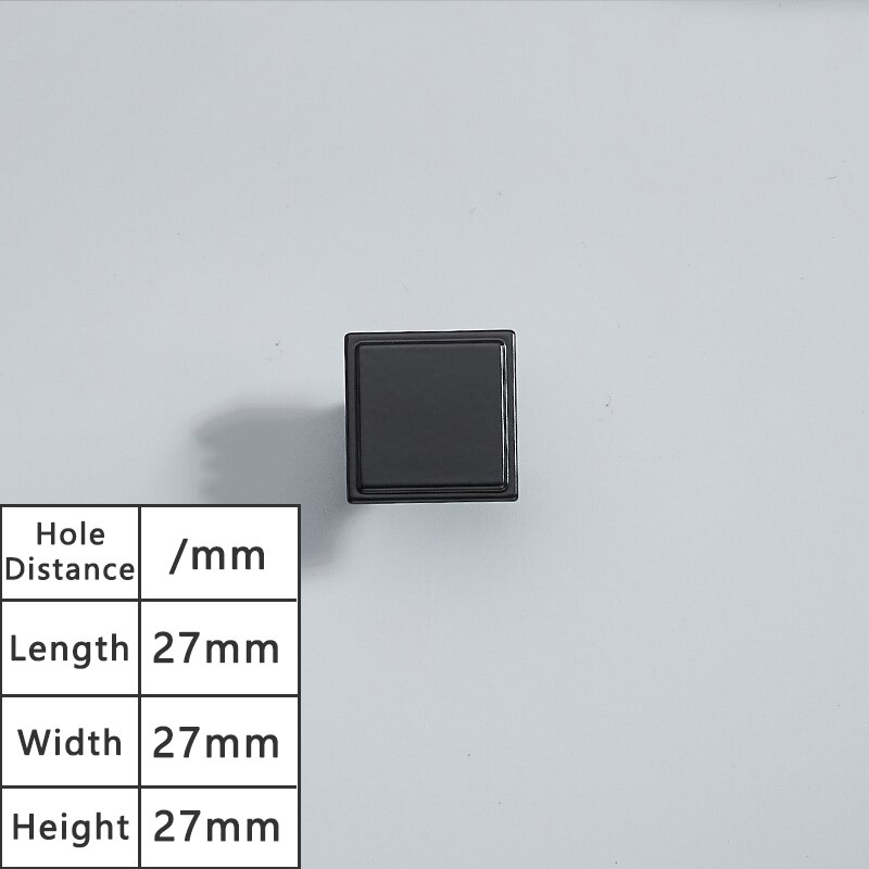 YUTOKO European Style Matte Gold Cabinet Handles Solid Brass Kitchen Cupboard Pulls Drawer Knobs Furniture Handle Hardware: 105-Black 2