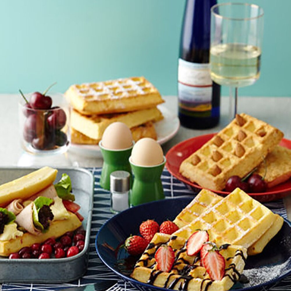 Ronde Diy Keukengerei Bakken Lade Wafel Vorm Siliconen Biscuit Mold