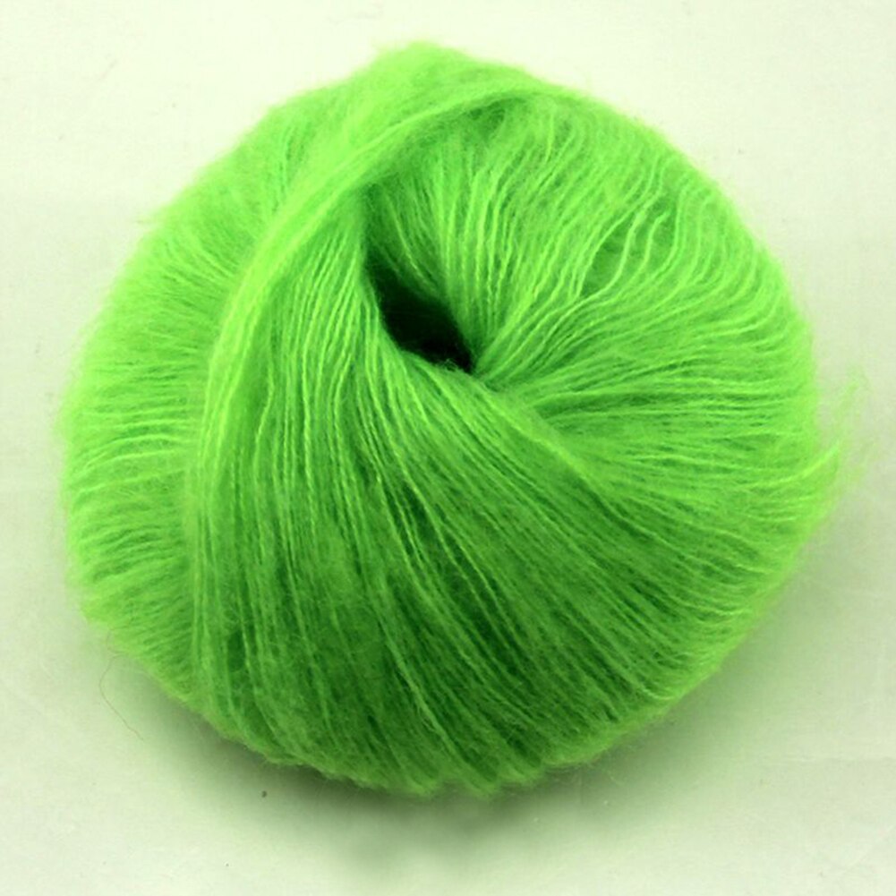 25g fil à tricoter Mohair laine à tricoter fil doux doigté bébé Crochet fil à tricoter fils Angora Crochet