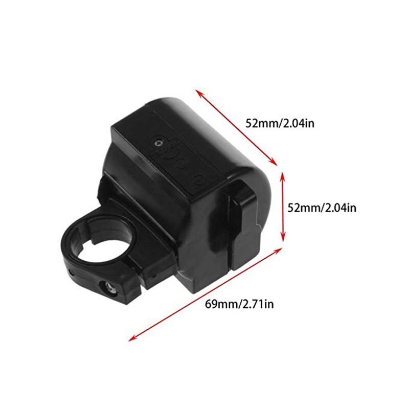Fiets elektronische luide claxon mountainbike bel claxon buiten waarschuwing veiligheid stuur alarm ring bel fietsaccessoires