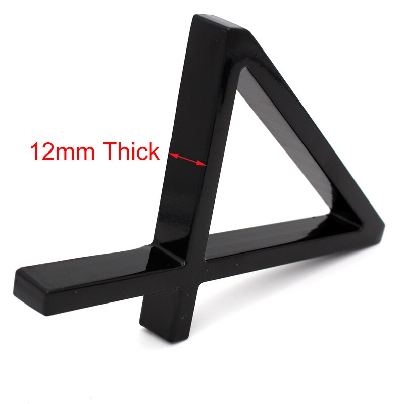 5" Floating House Number Metal Modern Home Number Garden Door Mailbox Decor Letter with Nail Kit Coated Black Visibility Signage