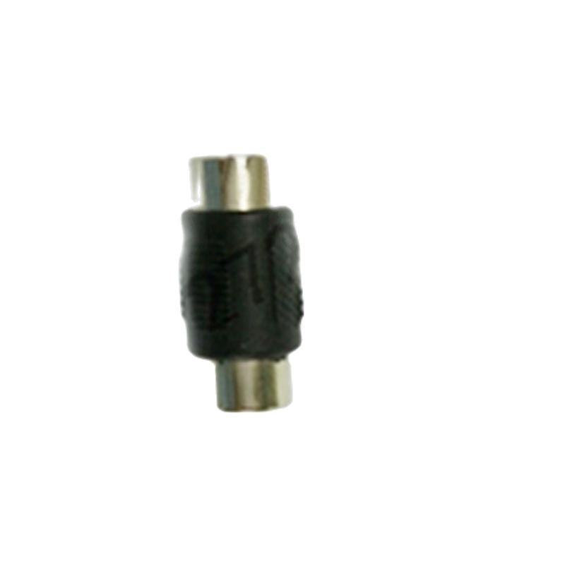 10 pz nuovo RCA femmina a femmina Jack adattatore Lotus AV Audio Vedio accoppiatore Joiner Barrel dritto