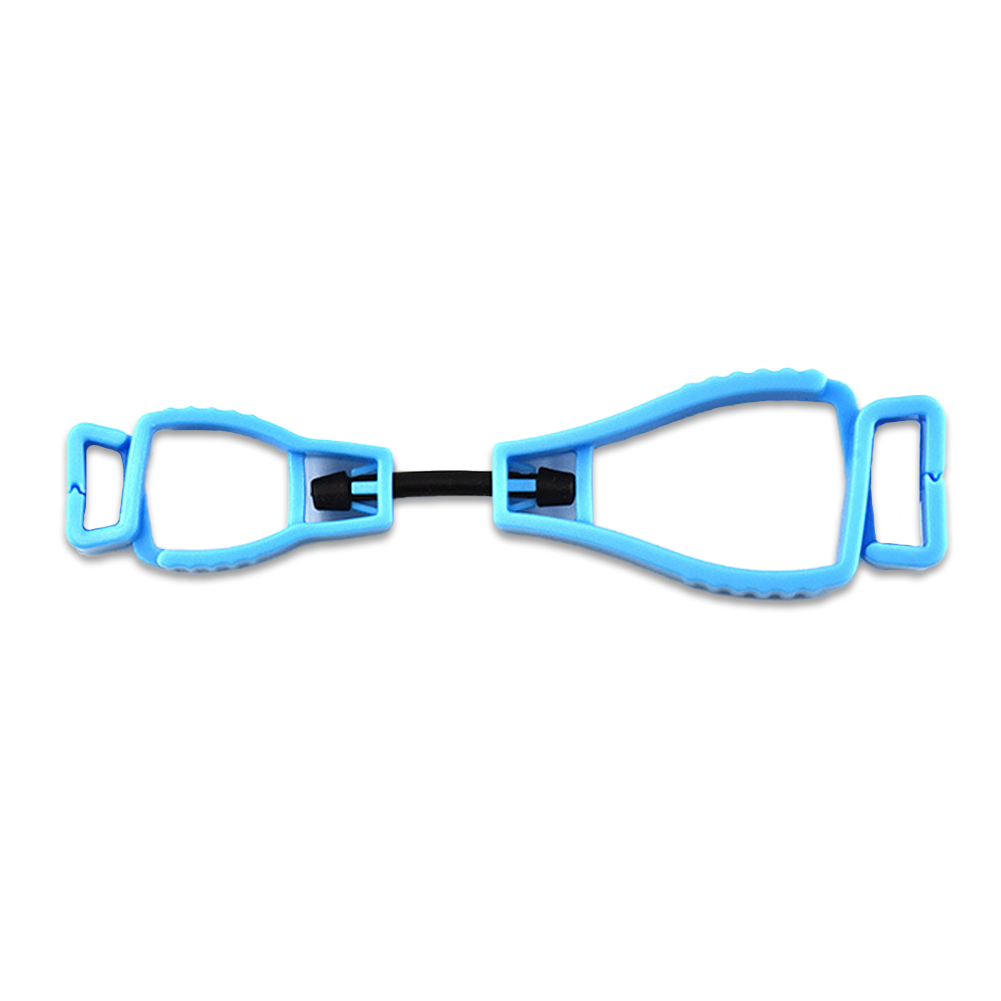 Glove Clip Hanger Safety Glove Holder Plastic Working Gloves Clips Work Clamp Safety Work Gloves Guard Multifunctional Tool: Orange