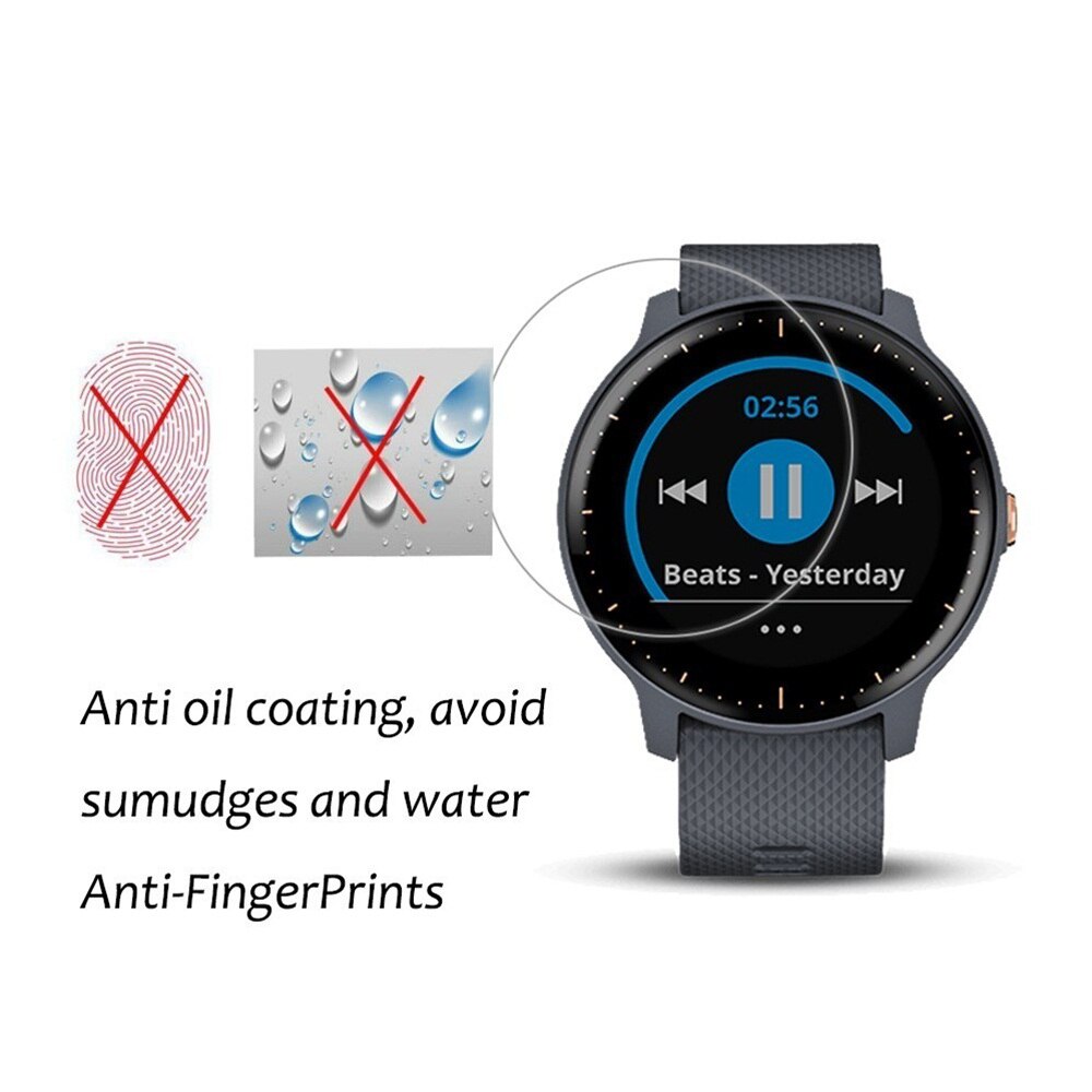 3Pcs/lot Tempered Glass Film For Garmin Fenix 7S 7 7X 6S 6 6X Pro 5S 5 Anti-Scratch Screen Protective Film For Forerunner 55 745