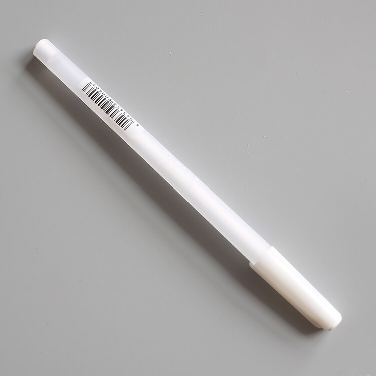 0.8mm Highlighter Sketch Marker White Paint Marker Pen Drawing White Line Pen Correction Mark Pen Art Supplies