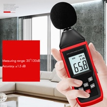 Decibel Meter Digital Sound Level Meter, Bereik 30-130dB (Een) Noise Volume Meetinstrument Decibel Monitoring Tester