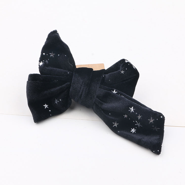 diy Halloween Haaraccessoires Donkere Strik Hoofddeksels Materiaal Grensoverschrijdend Meisje Haarspeld Haarband Cadeau Accessoires: GRIJS