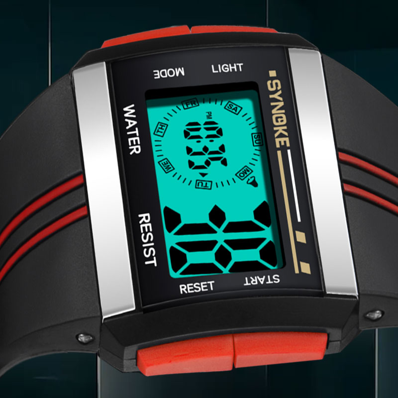 Men Sports Watch Digital Alarm Chrono 3Bar Waterpr... – Grandado